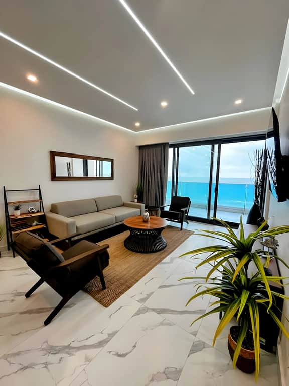Beachfront 2BR w/ Rooftop Pool | Encantame Soleil